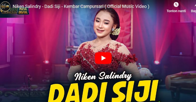 Chord Dadi Siji Niken Salindry, Udan Sore Sing Dadi Saksi