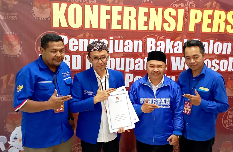 Didominasi Wajah Baru, DPD PAN Wonosobo Daftarkan 45 Bacaleg