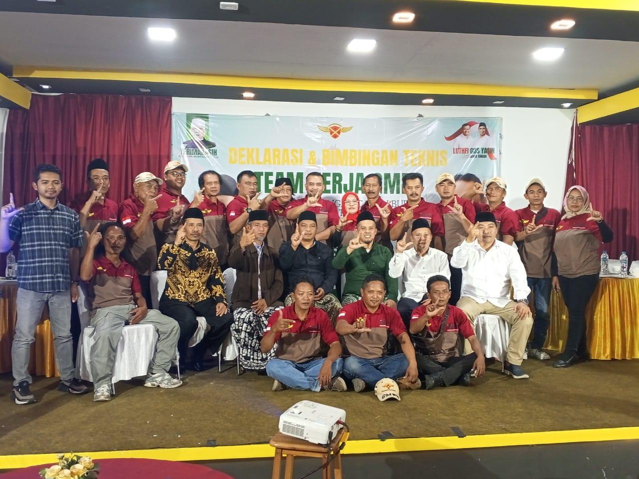 Relawan Loyalis Prabowo Dukung Itab-Sidqi di Pilkada Wonosobo 2024