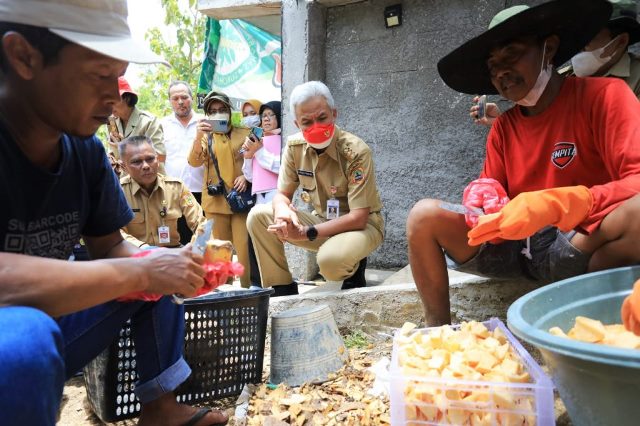Bikin Ganjar Takjub, Kelompok Tani Desa Kamal Sukoharjo Olah Porang Jadi Makanan Lezat