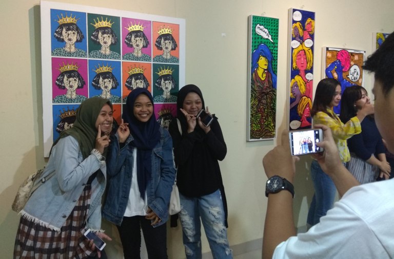 42 Perupa Pamerkan Karya dalam Guyub Rupa 8 Asangkala 2018 di FBS Unnes