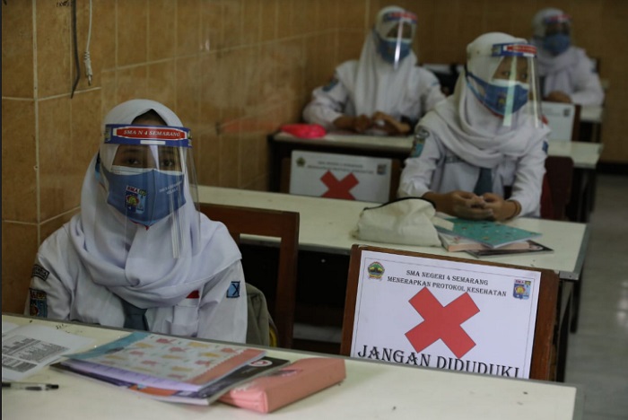 Seluruh Satuan Pendidikan di Kendal Terapkan PTM 100 Persen, Disdikbud Batasi 6 Jam Pelajaran
