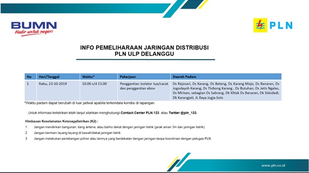 info-pemeliharaan-jaringan-pln-ulp-delanggu-23-oktober-2019.jpg