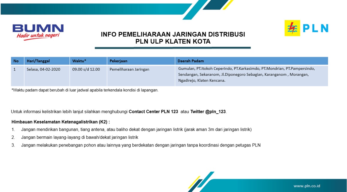 info-pemeliharaan-jaringan-pln-ulp-klaten-kota-4-februari-2020.jpg