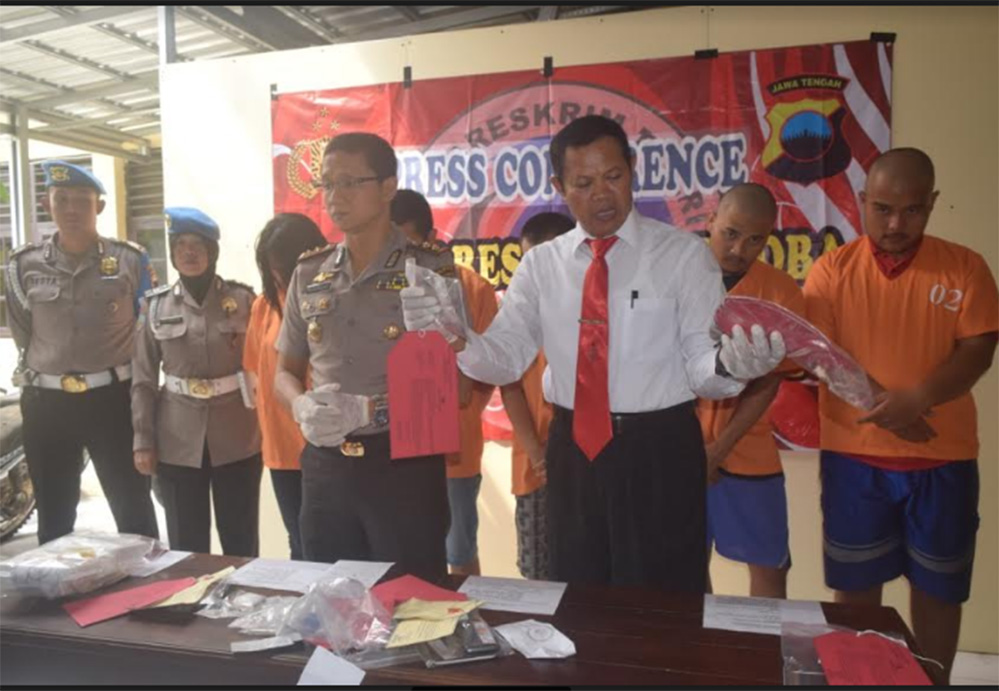 Diringkus, Ini Dia Lima Orang Pengedar Narkoba di Purbalingga