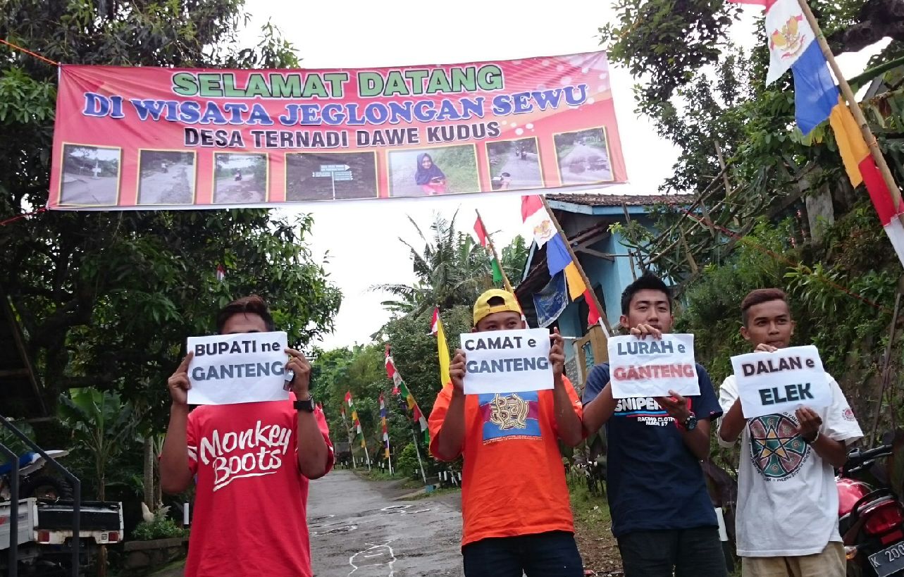 Bertahun-tahun Jalan Rusak Tak Diperbaiki, Warga di Kabupaten Kudus, 