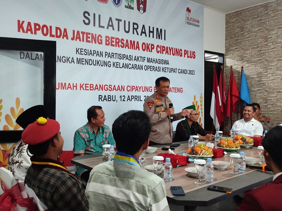 Polda Jateng Libatkan Mahasiswa dalam Operasi Ketupat Candi 2023