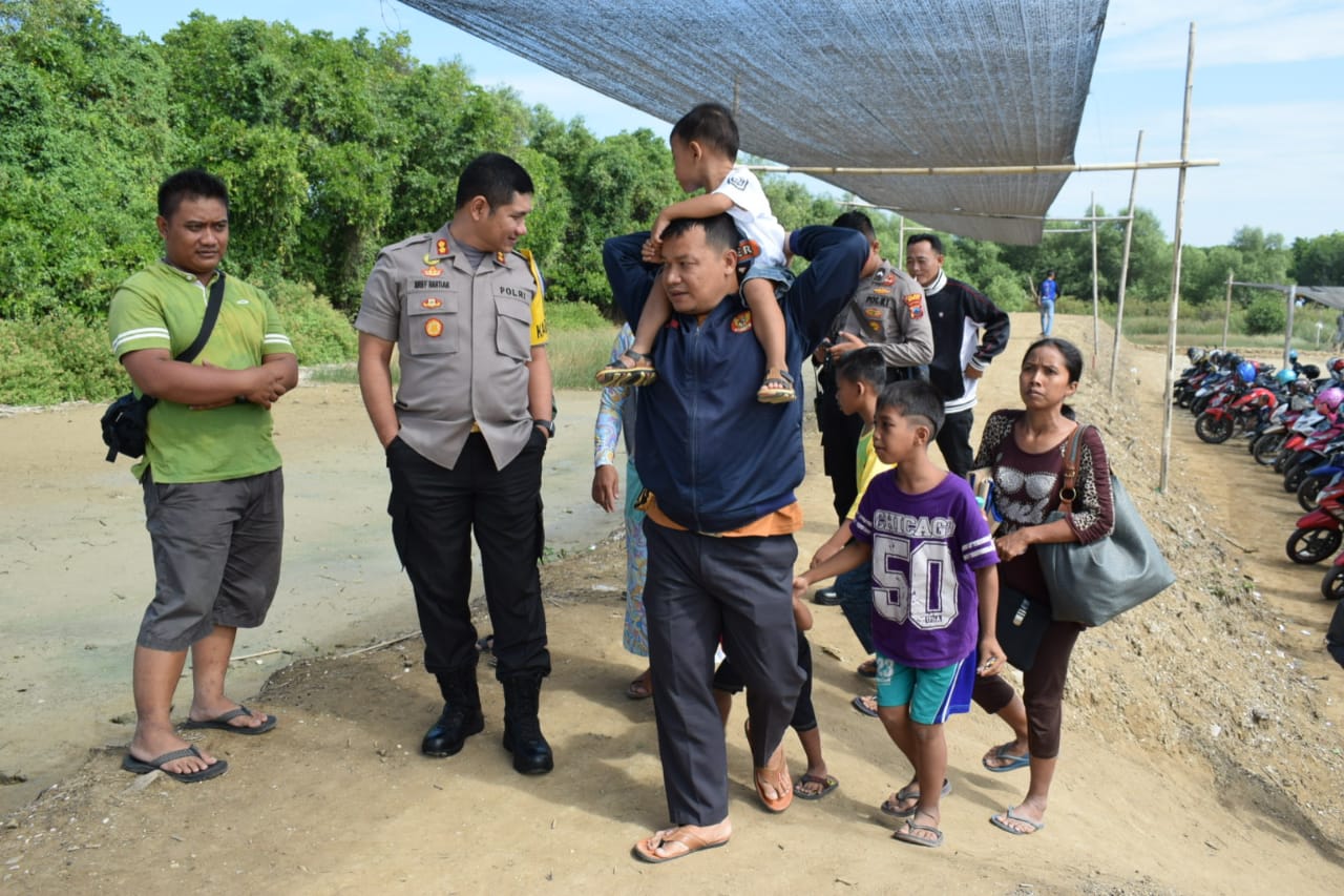Polres Demak Kawal Obyek Wisata di Kabupaten Demak Saat Libur Lebaran