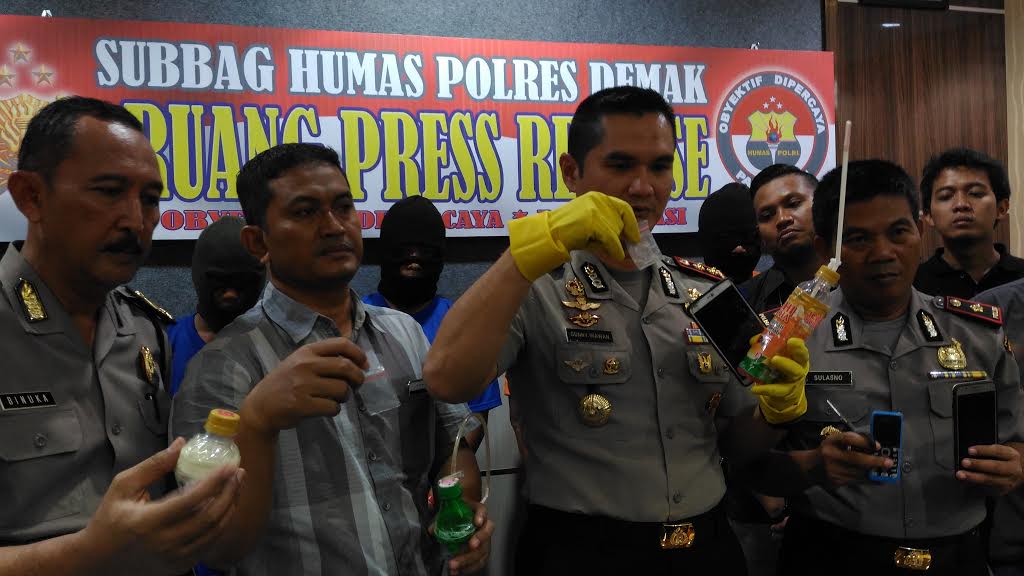 Dapat Informasi A1, Polisi Langsung Gerebek Rumah di Mranggen Ternyata. . .