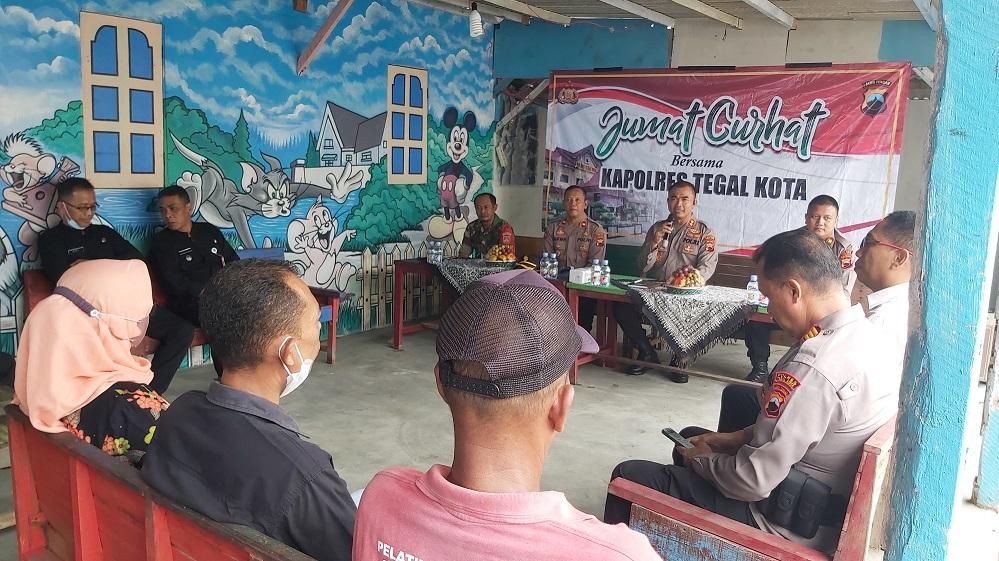 Jumat Curhat Bersama Kapolres Tegal Kota, Pokdarwis Minta Ada Pelatihan SAR