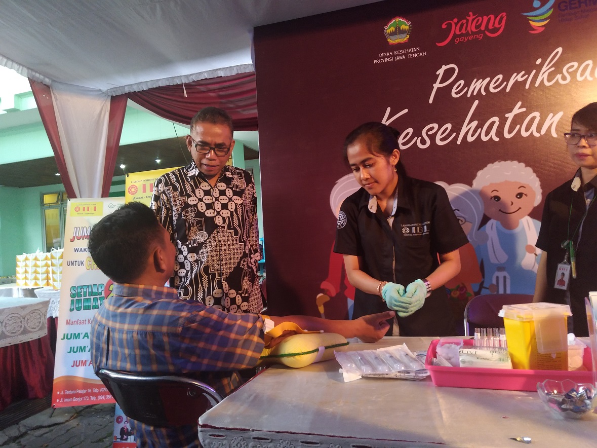 VIDEO : Dinas Kesehatan Provinsi Jawa Tengah gelar Gerakan Lansia Sehat Bugar Produktif