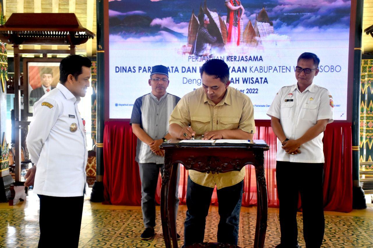 Perkuat Promosi dan Tata Kelola Pariwisata, Disparbud Wonosobo Kerjasama dengan Oemah Wisata 