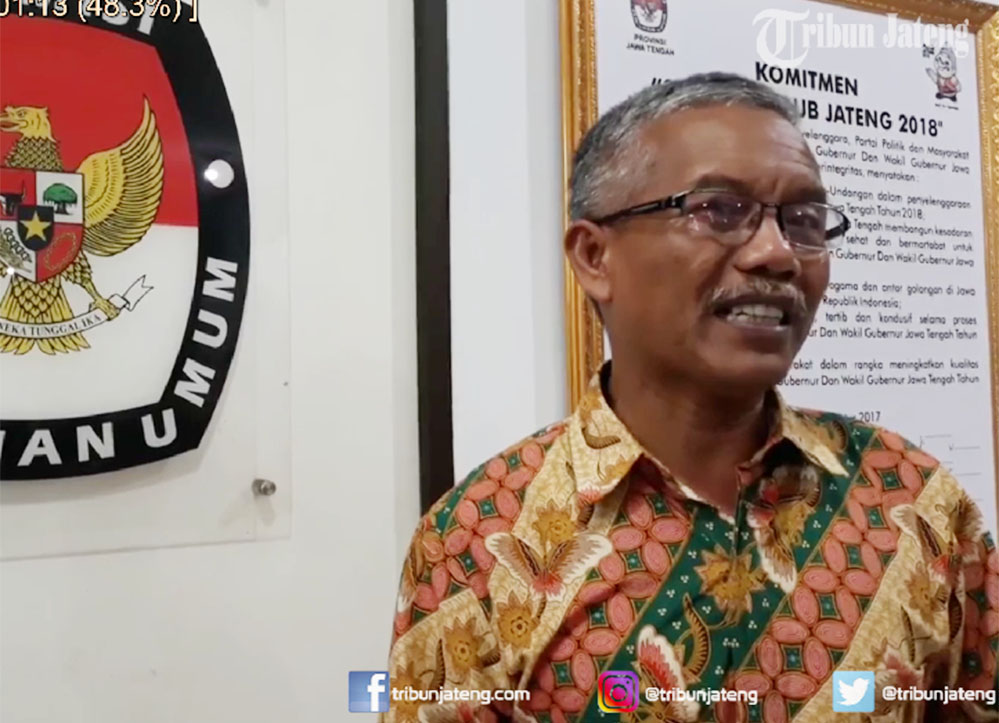 KPU Tetapkan Jumlah DPT Pilgub Jateng Mencapai 27.068.125 Pemilih