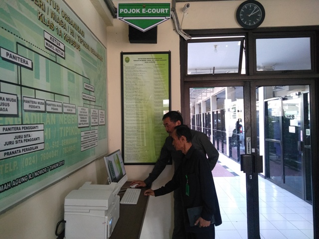 Tak Perlu Datang ke Pengadilan Negeri Semarang, Masyarakat Bisa Daftarkan Perkara Melalui E-Court
