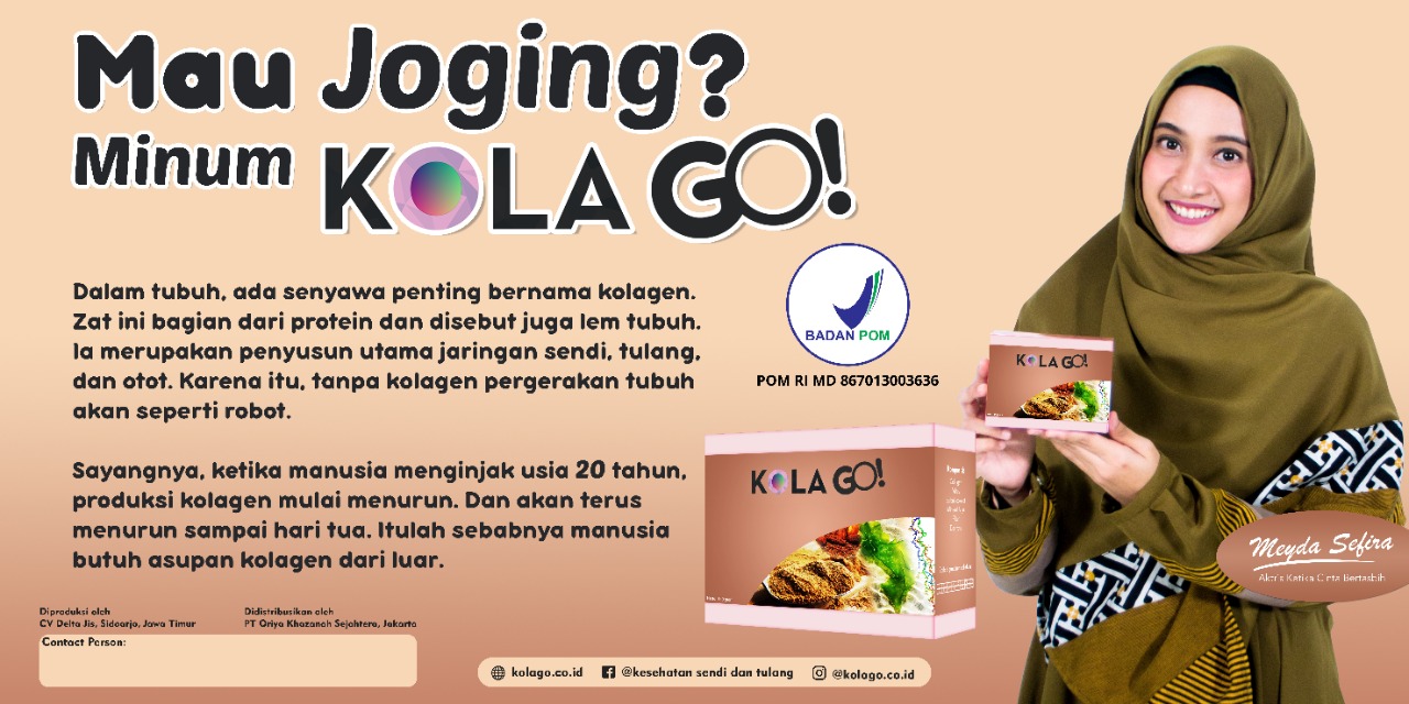 Mau Aktif Bergerak? Minum Kola Go!