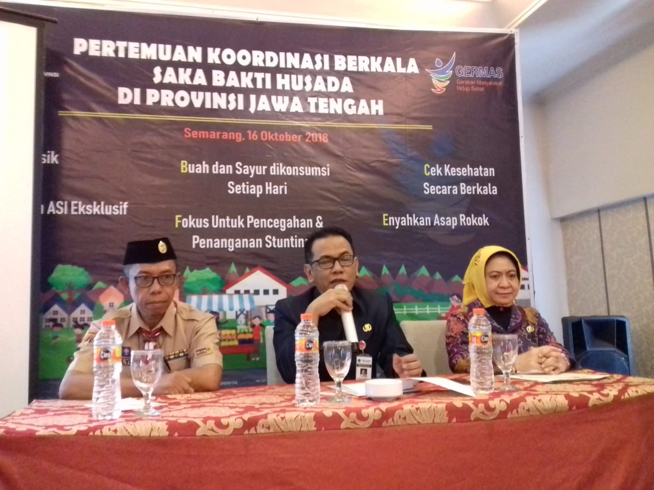 Gencarkan Germas, Dinkes Jateng Libatkan Pramuka Saka Bhakti Husada