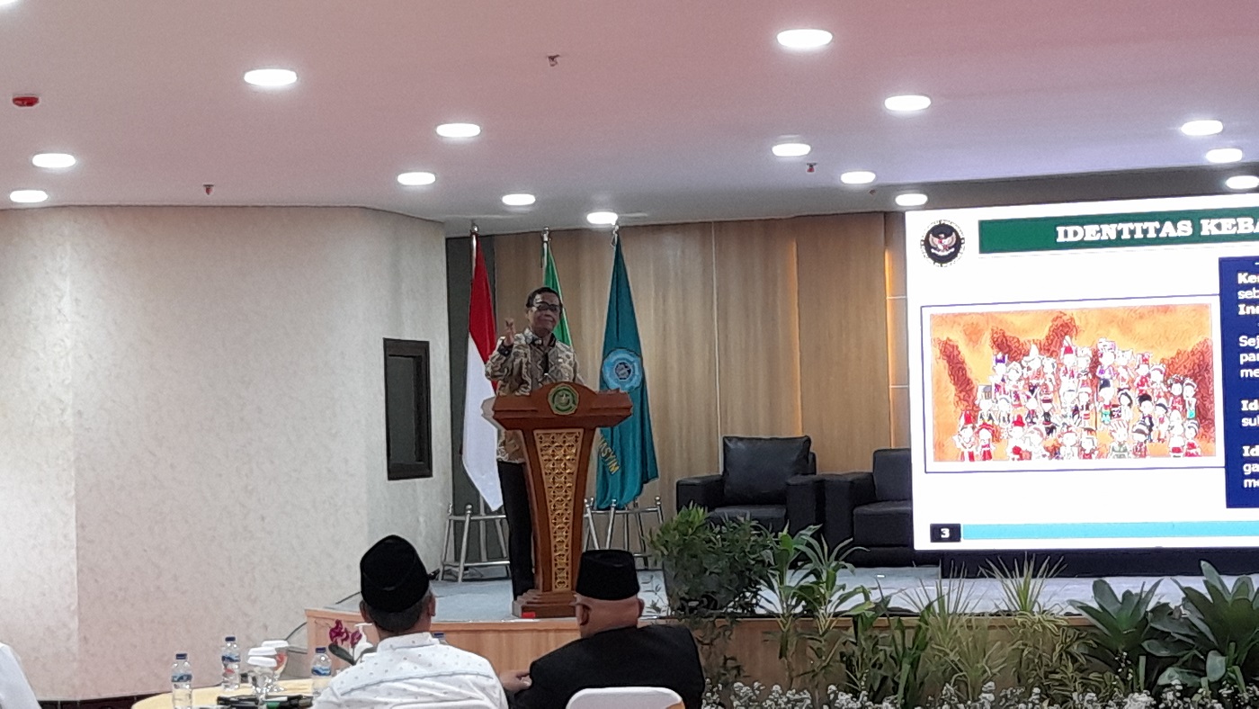 Mahfud MD Gelar Pertemuan Tertutup Dengan Ganjar di Sela Halaqoh Kebangsaan Unwahas.