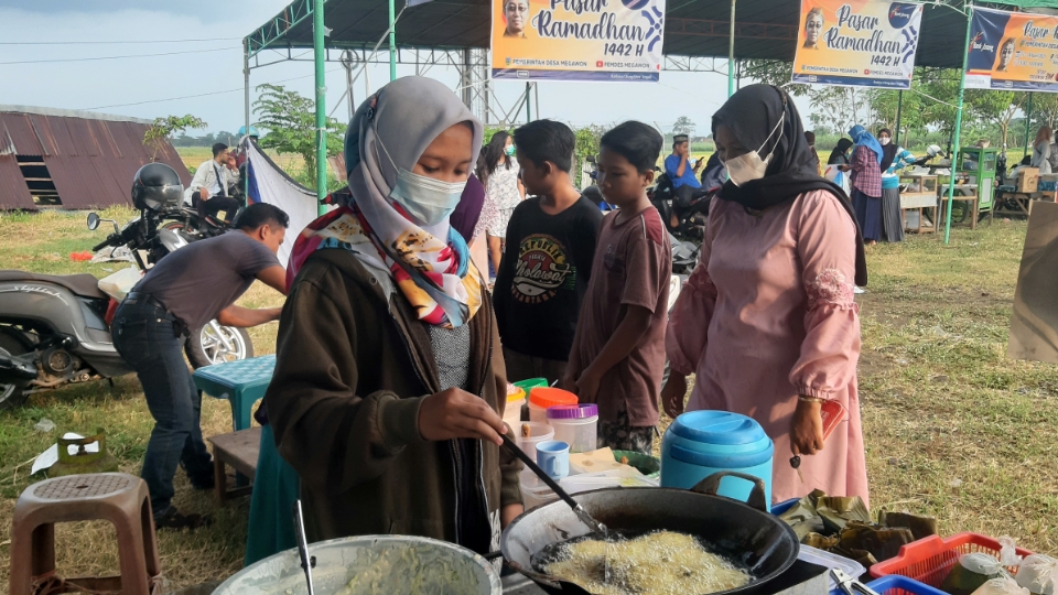 Pasar Ramadhan di Megawon Kudus, Bangkitkan Ekonomi Warga pada Masa Pandemi