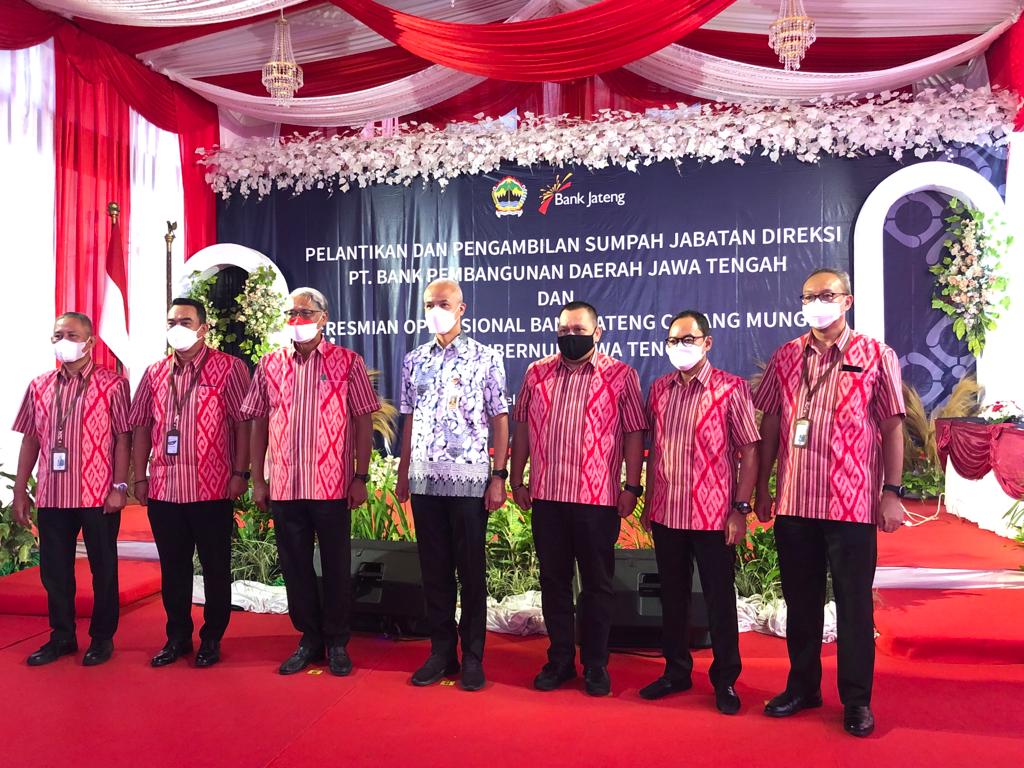 Bank Jateng Resmikan Kantor Cabang Mungkid Magelang