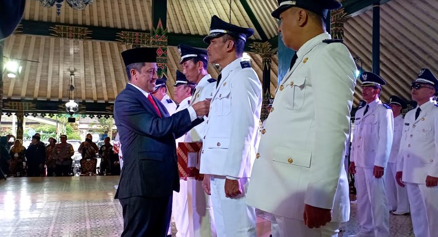 32 Kades Baru Dilantik di Akhir Tahun, Bupati Wonosobo Berpesan Bangkitkan Ekonomi Desa