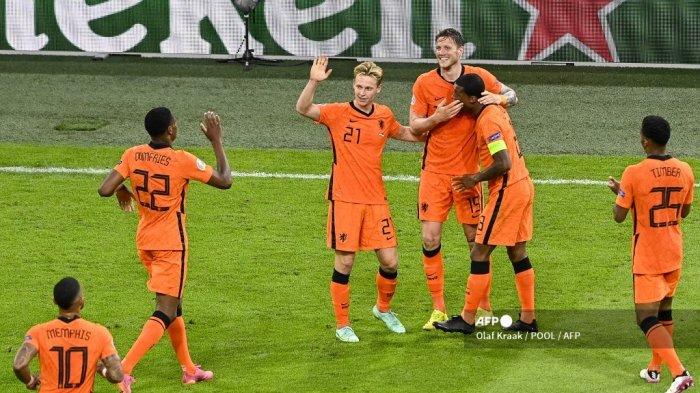 Jadwal Lengkap Euro 2021 Malam Ini, Ukraina Vs Makedonia, Denmark Vs Belgia, dan Belanda Vs Austria