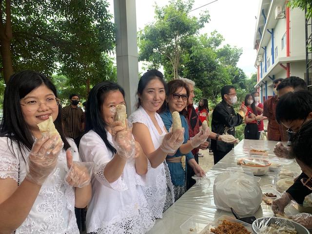 Perayaan Cap Go Meh 2023 di Karangturi Semarang Berlangsung Meriah, Ada Lunpia Inovasi Baru 
