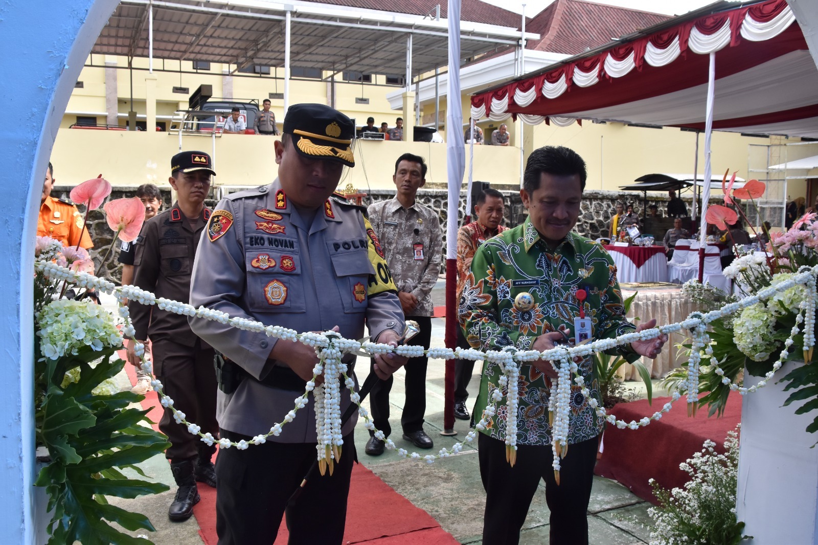 4 Satwa K9 di Wonosobo ini Dibuatkan Gedung Tempat Tinggal Baru, Yang Meresmikan Bupati dan Kapolres