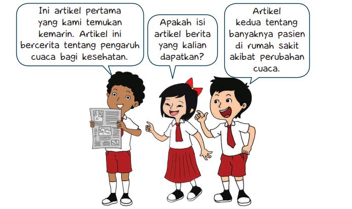 Kunci Jawaban Tema 5 Kelas 3 SD Halaman 91 92 93 94 95 Cuaca