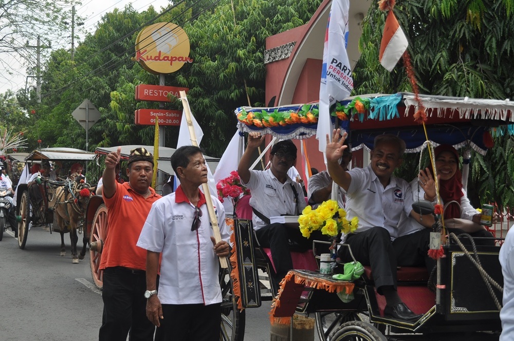 Pakai Arak-arakkan ke KPU Kudus, Eh Data Partai Perindo Belum Lengkap