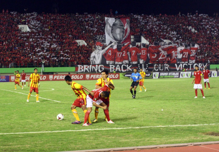 Babak Pertama, Persis Solo Ungguli PPSM Magelang 1-0