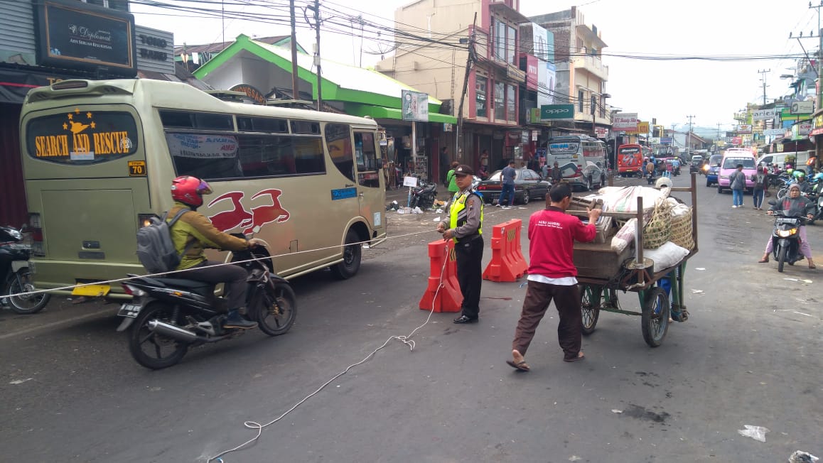Antisipasi Macet di Pasar Kertek Wonosobo, Polisi Siapkan Sejumlah Rekayasa