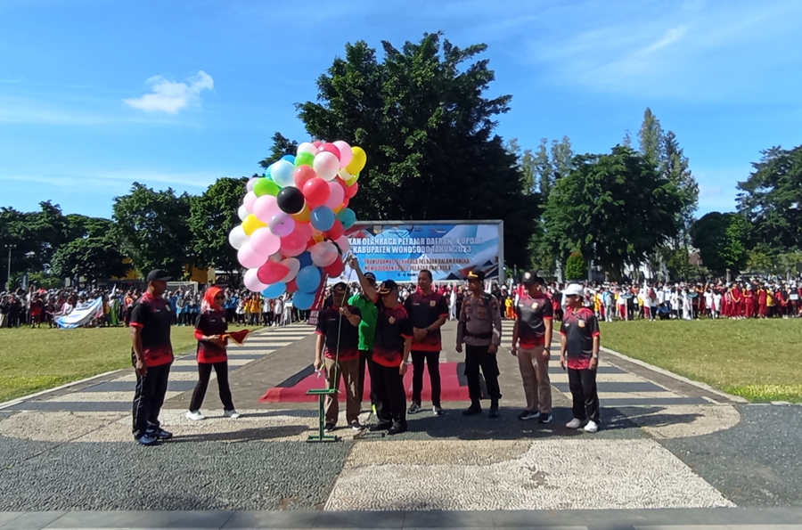 4.000 Atlet Pelajar Berlaga di Popda Kabupaten Wonosobo Tahun 2023