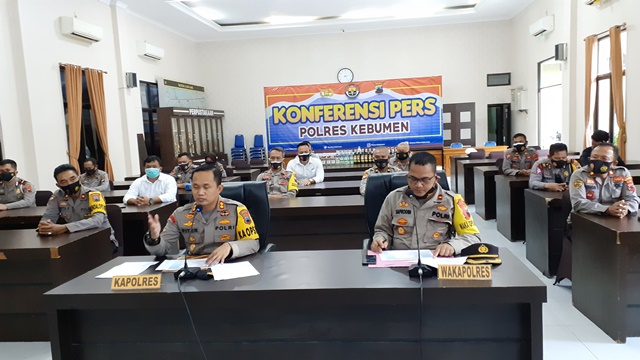 Seluruh Kasus Pencurian dengan Pemberatan di Wilayah Kebumen Berhasil Diungkap Polisi