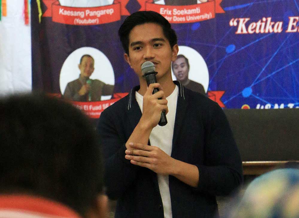 Mengaku Artis Papan Atas, Cuitan Kaesang pangarep Dibanjiri Komentar Netizen