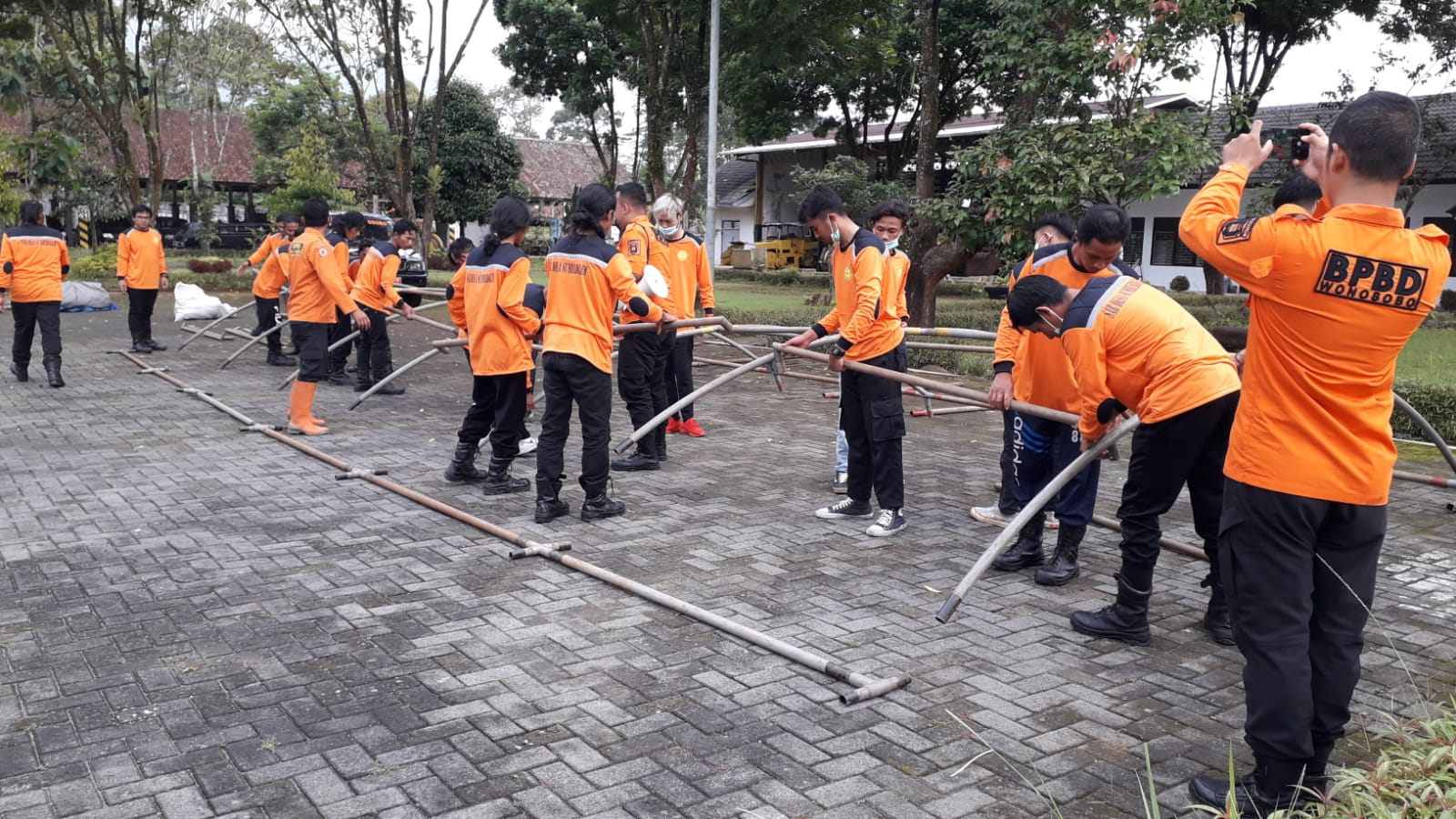 BPBD Wonosobo Gembleng 20 Relawan Penanggulangan Bencana Desa Sumberdalem