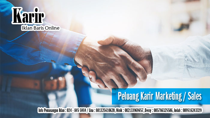 Loker Lowongan Kerja Terbaru di Semarang Jumat 20 November 2020