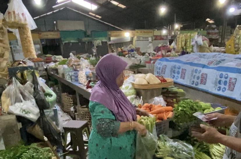 Harga Sayuran Pasar Bandarjo Ungaran Mulai Merangkak Ikuti Cabai