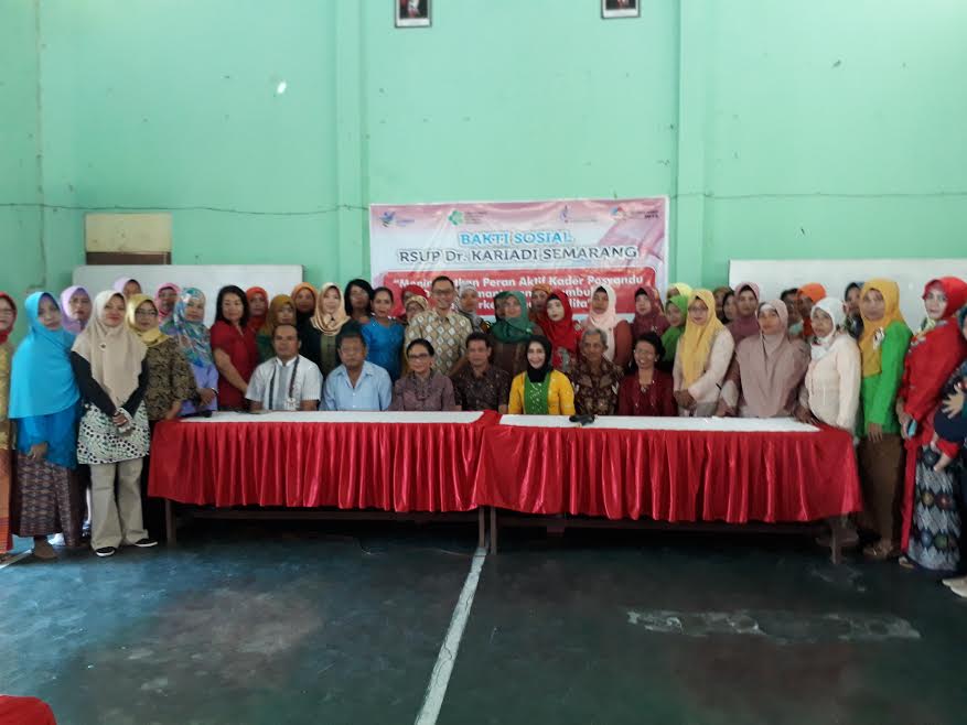 RSUP dr Kariadi Latih Kader Posyandu se Kecamatan Mijen