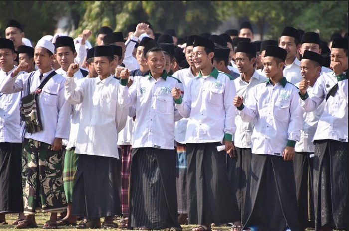 Hari Santri Nasional 2018 :  Sebanyak 3.000 Santri Ikuti Upacara di Simpanglima