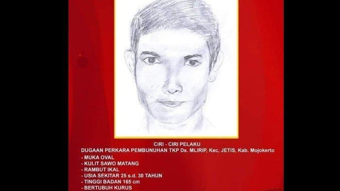 Seorang Terapis Wanita Tewas di Tempat Pijat, Polisi Sebar Sketsa Wajah Terduga Pelaku