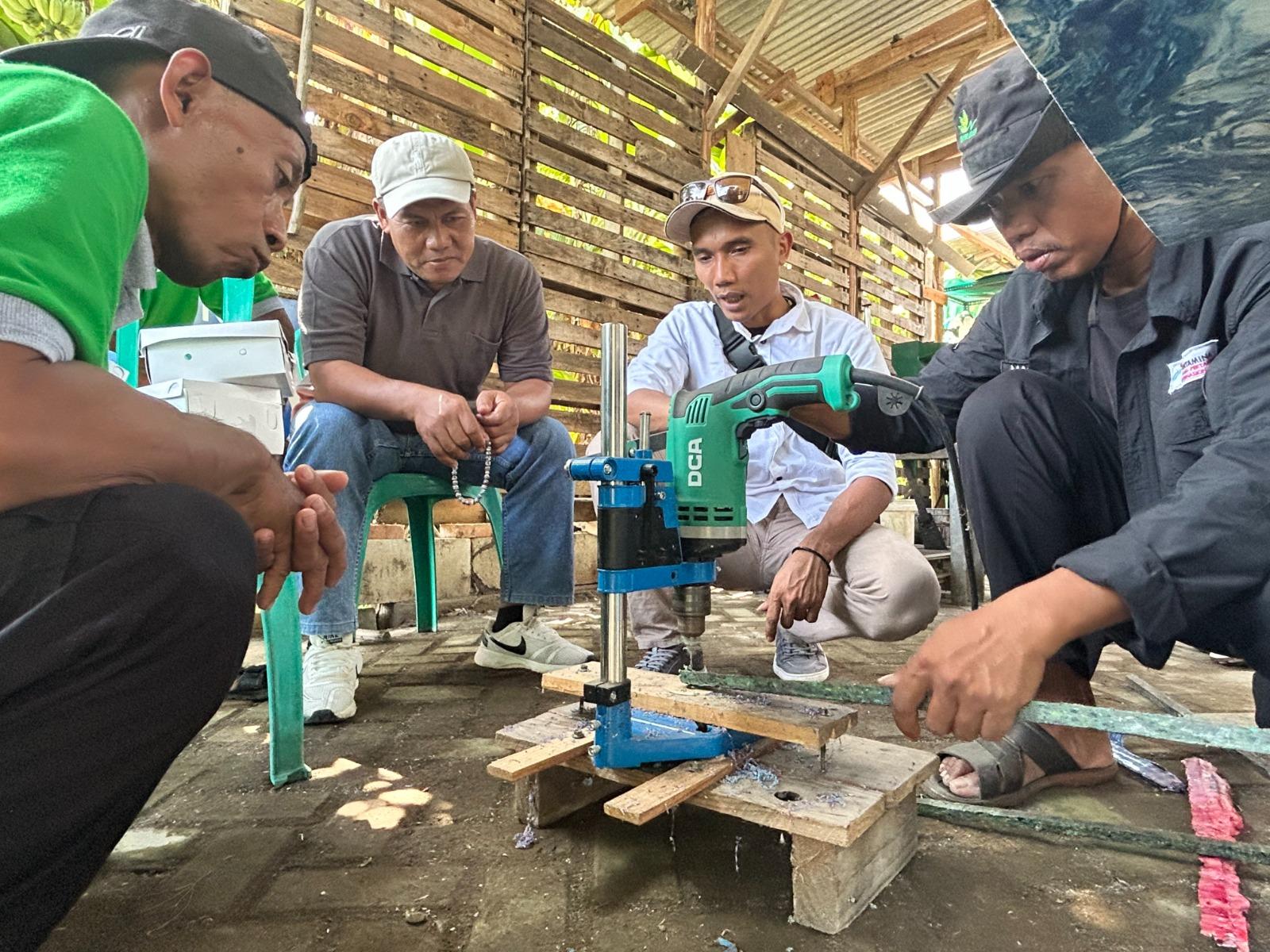 Kilang Cilacap Ajak Mitra Binaan Studi Banding Pengelolaan Sampah Non B3 di Indramayu