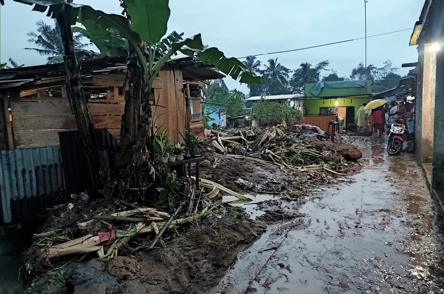33 Rumah Diterjang Banjir Bandang, 127 Jiwa Terdampak, Imbas Jebolnya Tanggul Sungai Mangli Wonosobo