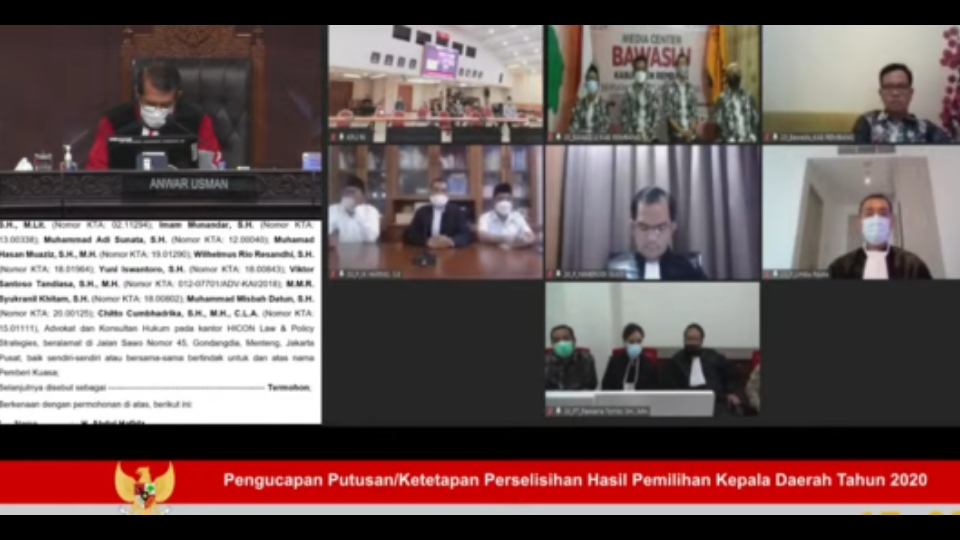 Sengketa Hasil Pilkada Rembang Ditolak Mahkamah Konstitusi, Ini Alasannya