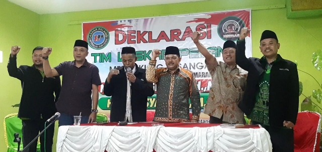 Tim Laskar Pelangi Deklarasi Dukung Pasangan Ngesti-Basari di Pilbup Semarang 2020