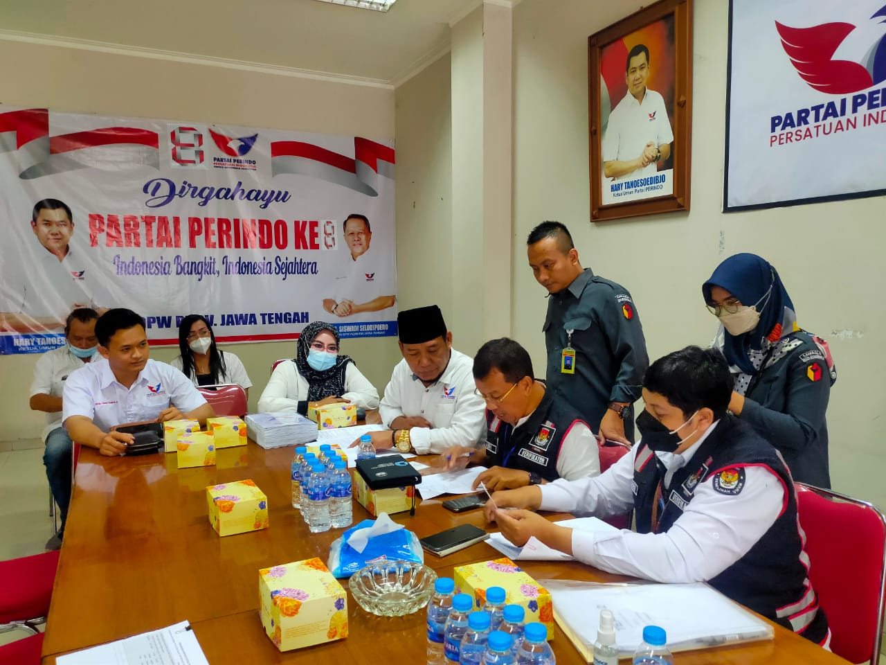 Bawaslu Kota Semarang Selesaikan Pengawasan Verifikasi Faktual Kepengurusan 9 Parpol