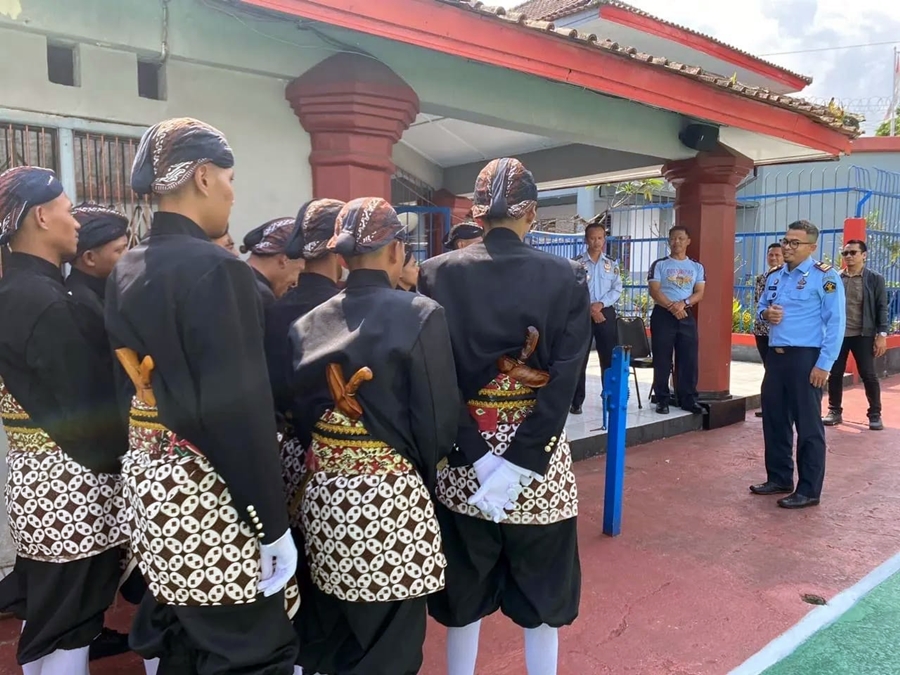 Hari Bakti Pemasyarakatan ke-59 Tahun 2023, Warga Binaan Rutan Wonosobo Ikuti Lomba LKBB