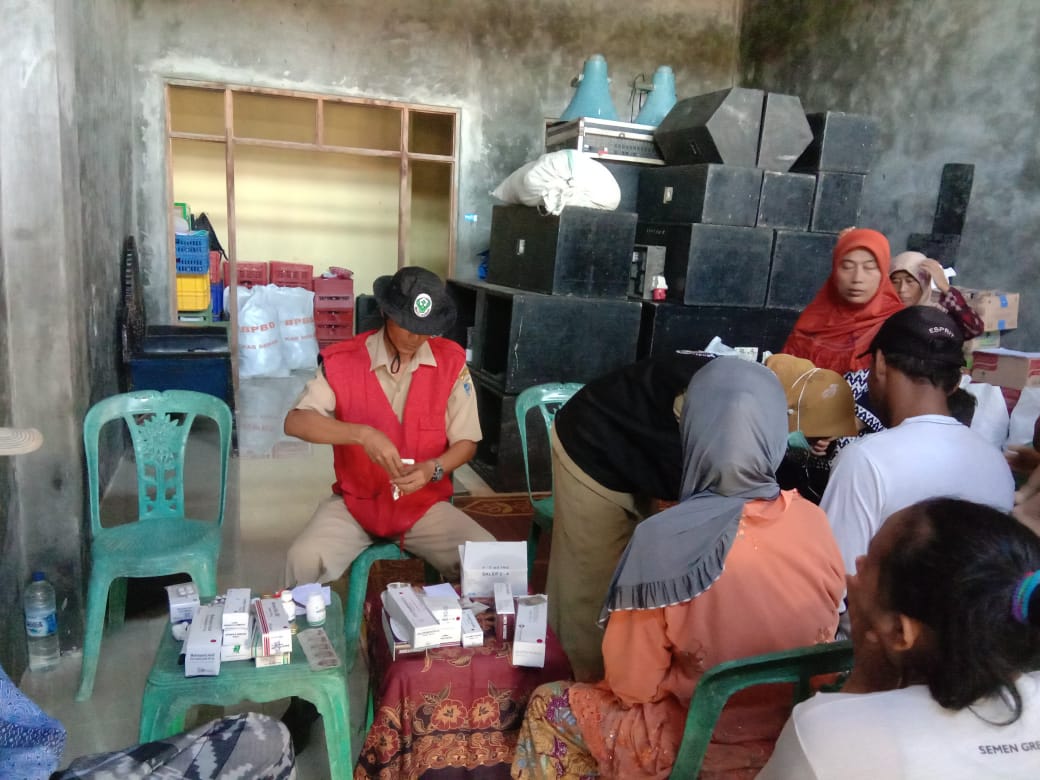 Dinas Kesehatan Kabupaten Demak Siagakan Posko Pengobatan Gratis Untuk Korban Banjir