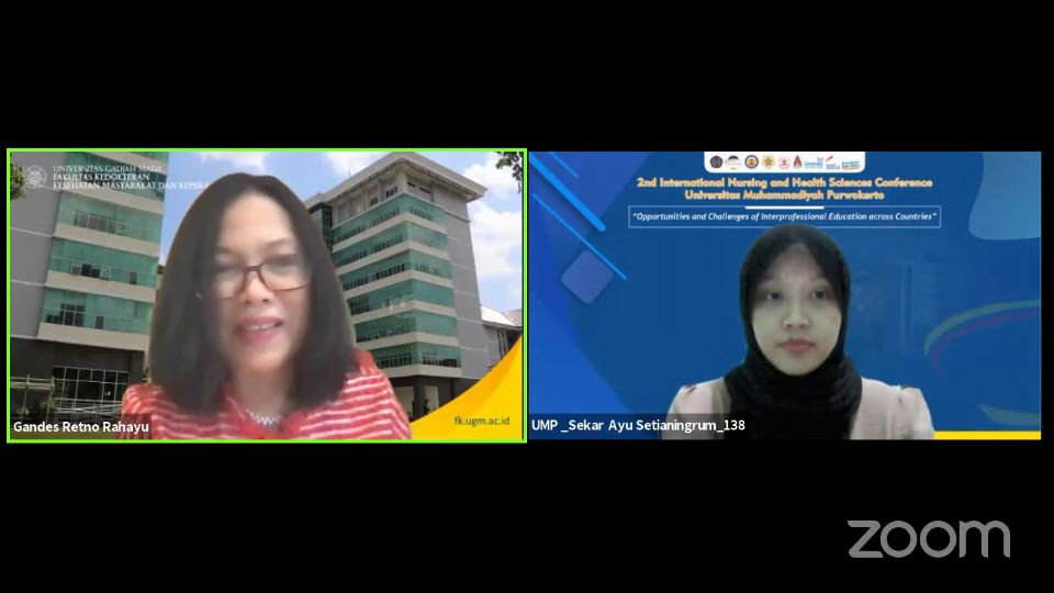 Webinar Internasional Fikes UMP Purwokerto Hadirkan Narasumber Lintas Negara