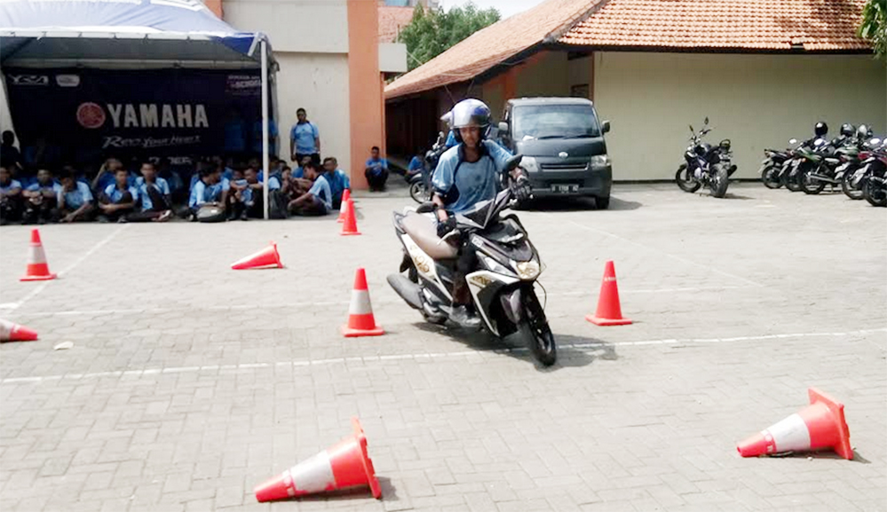 SMKN 7 Semarang Jadi Sekolah Percontohan Tertib Berlalu lintas