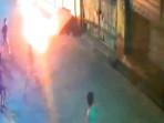 Video Tawuran Viral, Bocah SD Lempar Bom Molotov Hampir Bakar Rumah